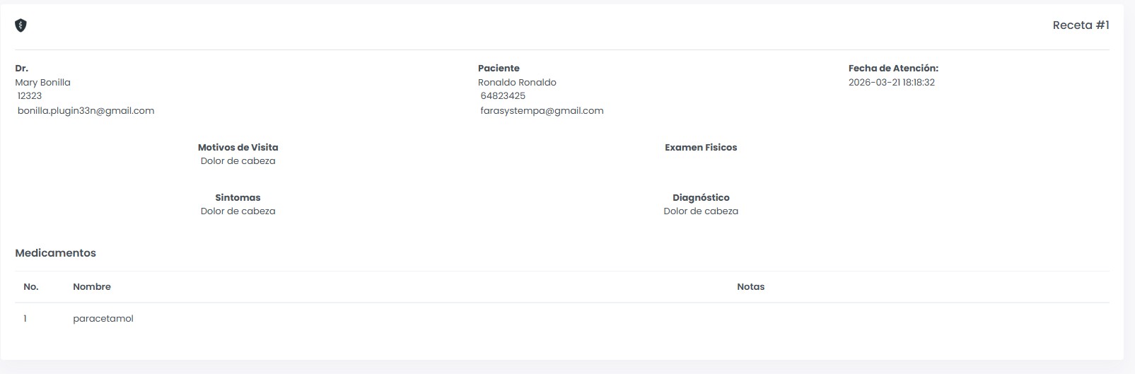 Prescripciones digitales en ClinicLin